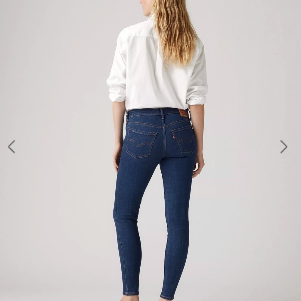Levi's 711 Skinny Jeans sz16 - Picture 3 of 7